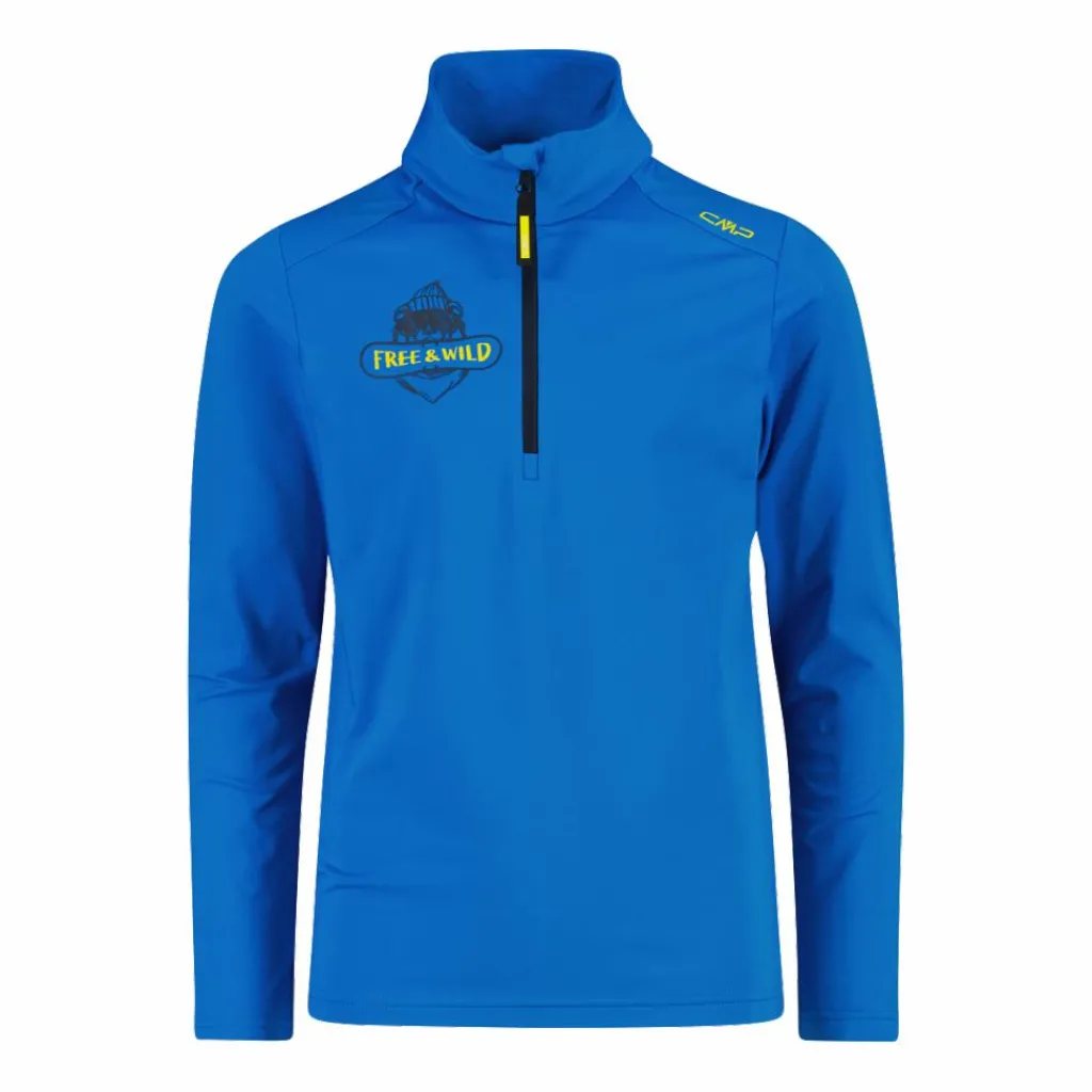 Bedrucktes Fleeceshirt aus Softech für Jungen>CMP