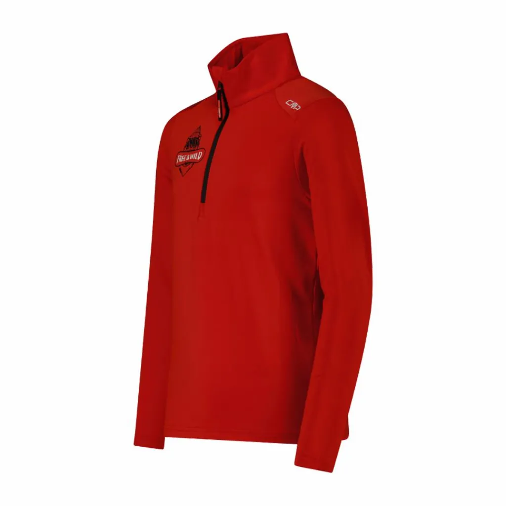 Bedrucktes Fleeceshirt aus Softech für Jungen>CMP