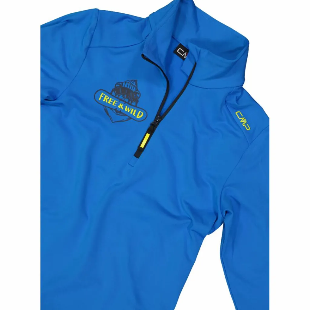 Bedrucktes Fleeceshirt aus Softech für Jungen>CMP