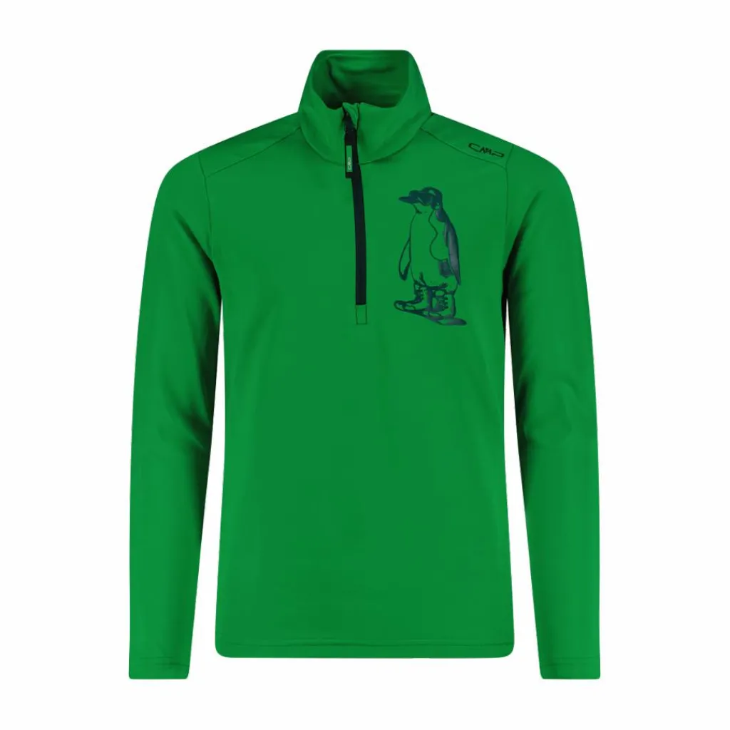 Bedrucktes Fleeceshirt aus Softech für Jungen>CMP