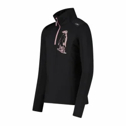 Bedrucktes Half-Zip-Fleeceshirt aus Softech für Mädchen><noscript><img width=