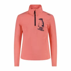 Bedrucktes Half-Zip-Fleeceshirt aus Softech für Mädchen><noscript><img width=
