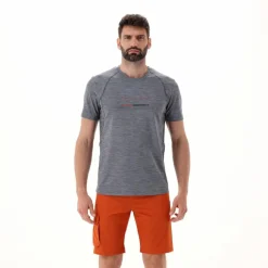 Bedrucktes T-Shirt aus Stretch-Jersey><noscript><img width=