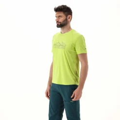 Bedrucktes T-Shirt aus Stretch-Jersey><noscript><img width=