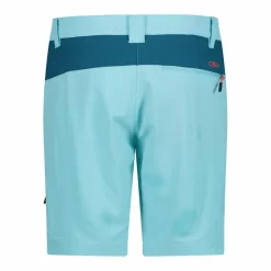 Damen 4 Way Stretch Stoff Bermuda Shorts><noscript><img width=