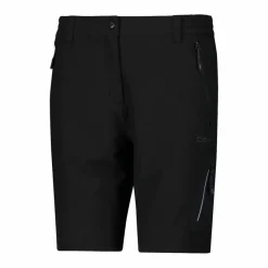 Damen 4 Way Stretch Stoff Bermuda Shorts><noscript><img width=