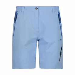 Damen 4 Way Stretch Stoff Bermuda Shorts><noscript><img width=