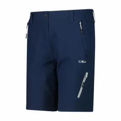 Damen 4 Way Stretch Stoff Bermuda Shorts><noscript><img width=