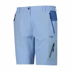 Damen 4 Way Stretch Stoff Bermuda Shorts><noscript><img width=