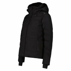 Damen Aprés Ski wattierte Jacke mit Schneegamasche><noscript><img width=