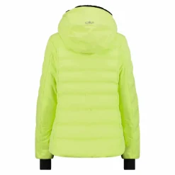 Damen Aprés Ski wattierte Jacke mit Schneegamasche><noscript><img width=