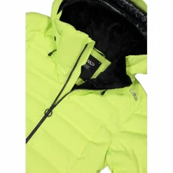 Damen Aprés Ski wattierte Jacke mit Schneegamasche><noscript><img width=