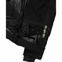 Damen Aprés Ski wattierte Jacke mit Schneegamasche><noscript><img width=