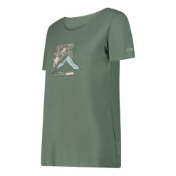 Damen Bamboo T-Shirt mit weitem Ausschnitt und Blumenprint><noscript><img width=