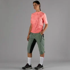Damen Freebike-Hose mit abnehmbarem Mesh-Innenfutter und Sitzpolster><noscript><img width=