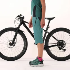Damen Freebike-Hose mit abnehmbarem Mesh-Innenfutter und Sitzpolster><noscript><img width=