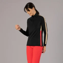 Damen half Zip Rolli aus Softech><noscript><img width=