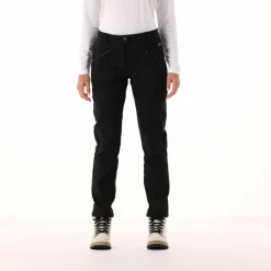 Damen Hose aus Softshell mit sichtbarer Naht vorne><noscript><img width=