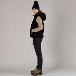 Damen Hose aus Softshell mit sichtbarer Naht vorne><noscript><img width=