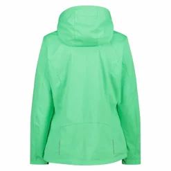 Damen Jacke aus Light Softshell mit abnehmbarer Kapuze><noscript><img width=