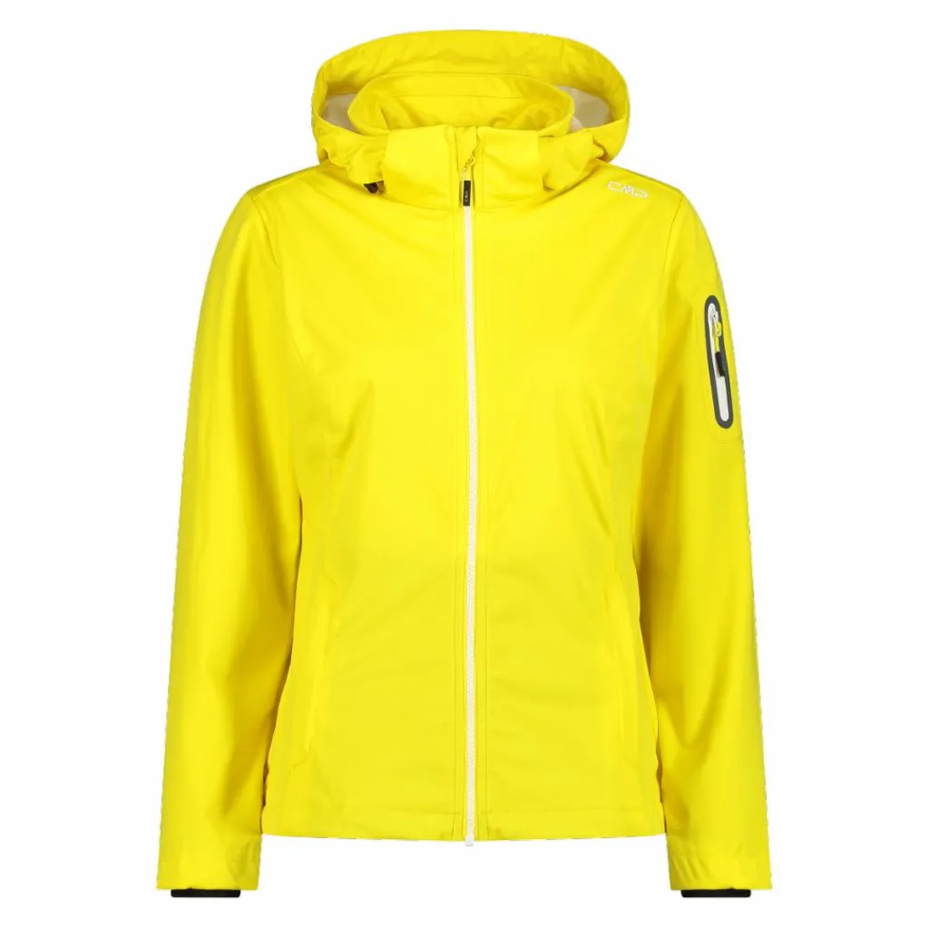 Damen Jacke aus Light Softshell mit abnehmbarer Kapuze>CMP New