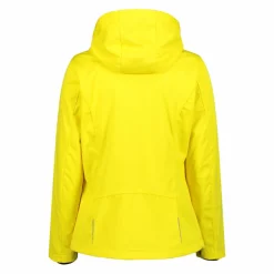 Damen Jacke aus Light Softshell mit abnehmbarer Kapuze><noscript><img width=