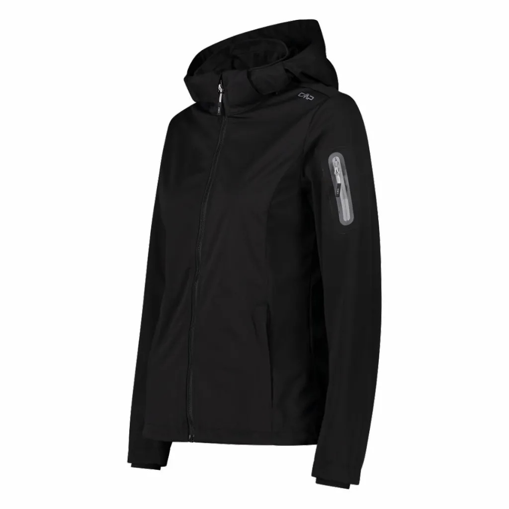 Damen Jacke aus Light Softshell mit abnehmbarer Kapuze>CMP New