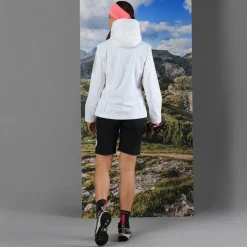 Damen Jacke aus Light Softshell mit abnehmbarer Kapuze><noscript><img width=