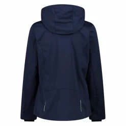 Damen Jacke aus Light Softshell mit abnehmbarer Kapuze><noscript><img width=