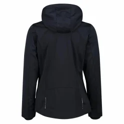 Damen Jacke aus Light Softshell mit abnehmbarer Kapuze><noscript><img width=