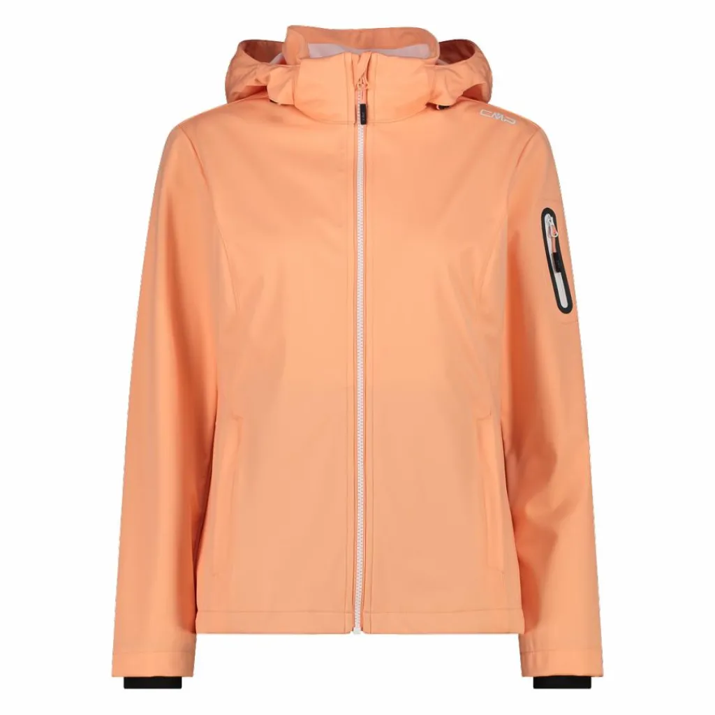 Damen Jacke aus Light Softshell mit abnehmbarer Kapuze>CMP New