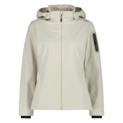 Damen Jacke aus Light Softshell mit abnehmbarer Kapuze><noscript><img width=
