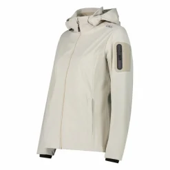 Damen Jacke aus Light Softshell mit abnehmbarer Kapuze><noscript><img width=