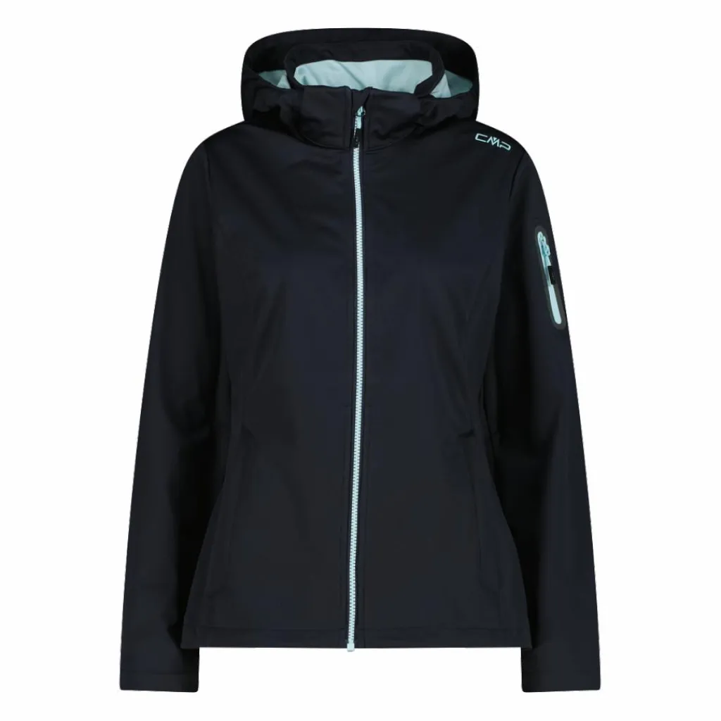 Damen Jacke aus Light Softshell mit abnehmbarer Kapuze>CMP New