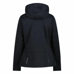 Damen Jacke aus Light Softshell mit abnehmbarer Kapuze><noscript><img width=