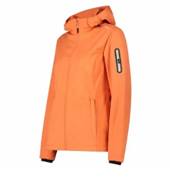 Damen Jacke aus Light Softshell mit abnehmbarer Kapuze><noscript><img width=