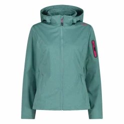 Damen Leichte Softshell-Jacke in Melange><noscript><img width=