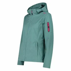 Damen Leichte Softshell-Jacke in Melange><noscript><img width=