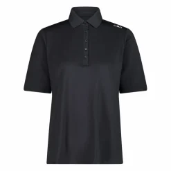 Damen Poloshirt aus Stretch-Piqué in Uni><noscript><img width=