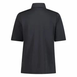Damen Poloshirt aus Stretch-Piqué in Uni><noscript><img width=