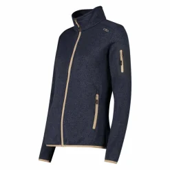 Damen schweres Fleecejacke Knit-Tech Meliert><noscript><img width=
