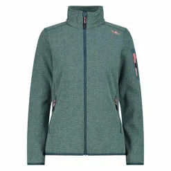 Damen schweres Fleecejacke Knit-Tech Meliert><noscript><img width=
