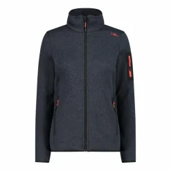 Damen schweres Fleecejacke Knit-Tech Meliert><noscript><img width=