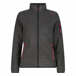 Damen schweres Fleecejacke Knit-Tech Meliert><noscript><img width=