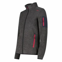 Damen schweres Fleecejacke Knit-Tech Meliert><noscript><img width=