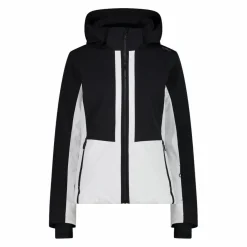 Damen Skijacke aus Twill mit abnehmbarer Kapuze>CMP Best