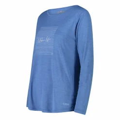 Damen Sweater aus leichtem Melange-Jersey><noscript><img width=