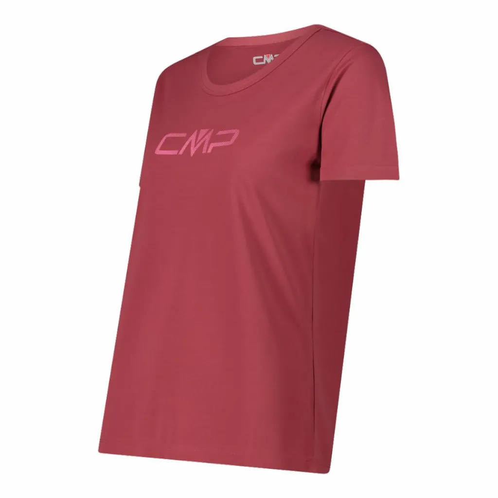 Damen T-Shirt mit Rundausschnitt und -Logo>CMP New