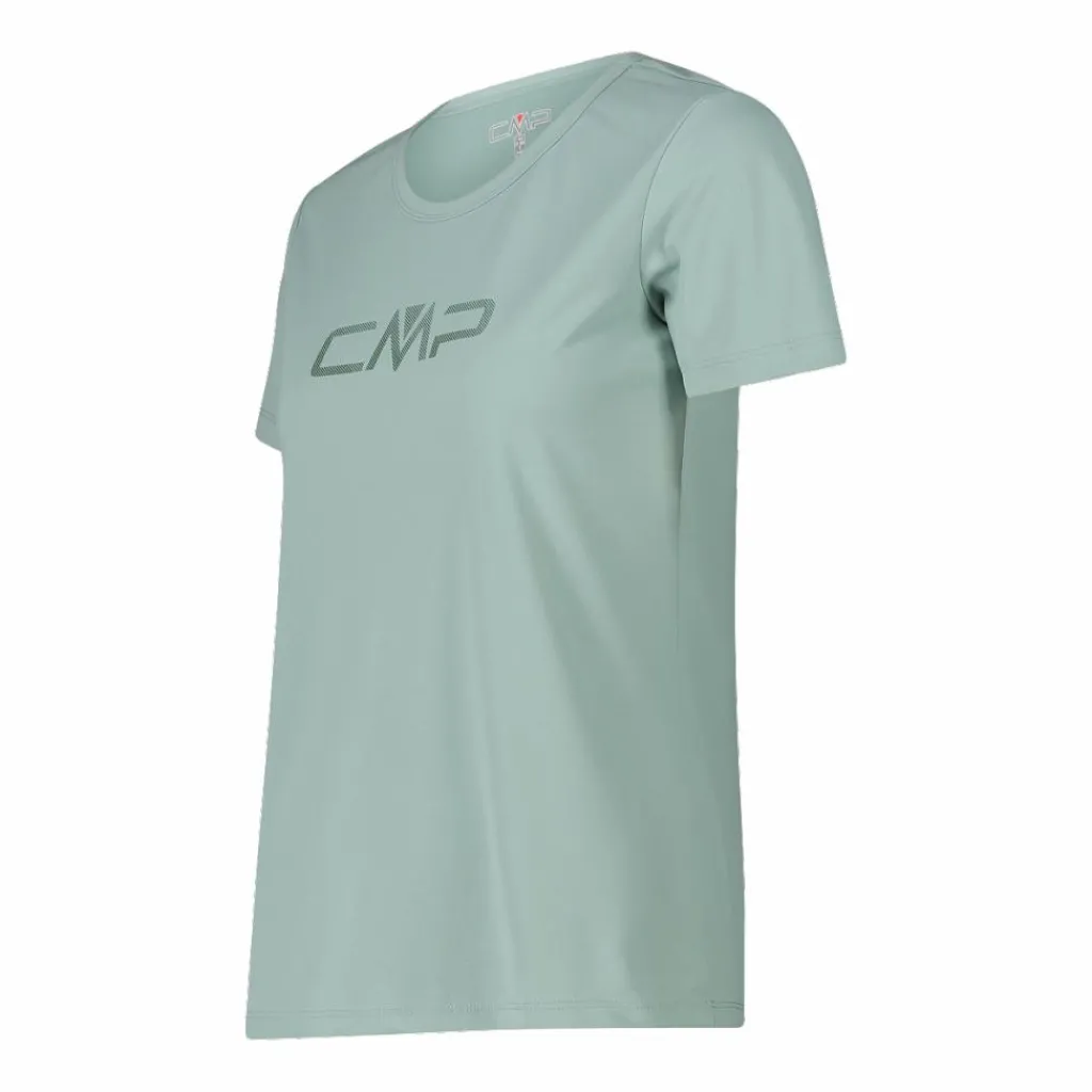Damen T-Shirt mit Rundausschnitt und -Logo>CMP New