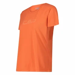 Damen T-Shirt mit Rundausschnitt und -Logo><noscript><img width=